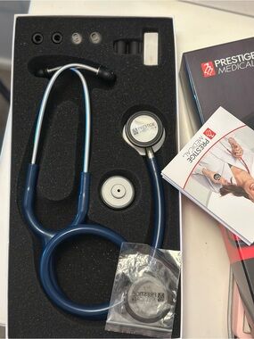 Prestige Medical Blue Stethoscope - Classic Diagnostic Stethoscope